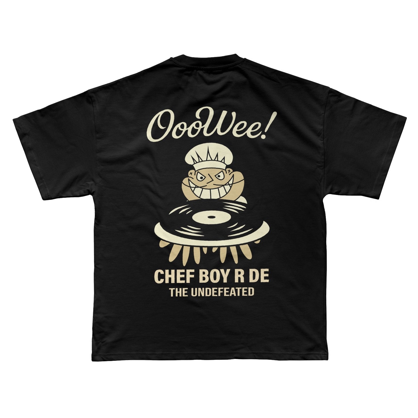 "Demrick Ooowee Collection"- Ooowee! Chef Boy R De T-Shirt *** Includes Free Gift ***