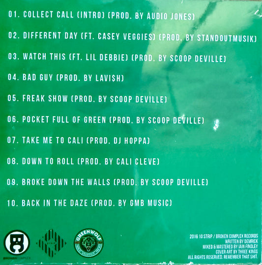 Demrick Signed Collect Call Album- CD *** Includes Free Gift ***